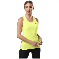 Siroko Core Sleeveless T-shirt Jaune,Noir S Femme