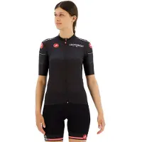 Castelli #giro107 Competizione 2024 Short Sleeve Jersey Noir XS Femme