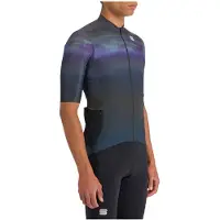 Sportful Flow Supergiara Short Sleeve Jersey Noir 2XL Homme