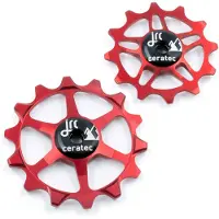 JRC Components Sram Eagle Ceramic Jockey Wheel Set Argenté 12/14t