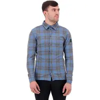 Santini Dylan Gravel Long Sleeve Shirt Bleu S Homme