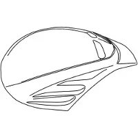 Suomy Gun Wind/first Gun Long Helmet Cover Blanc M