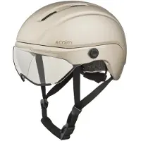 Cairn Casque vélo avec visière Fuse Taille M Beige