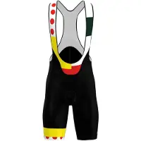 Santini Combo Tour De France Official General Leader Bib Shorts Jaune XL Homme
