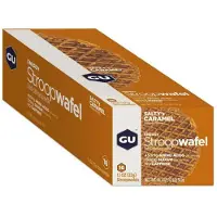 GÜ Stroopwafel Salted Caramel 16 Units Marron