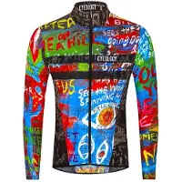 CYCOLOGY 8 Days Long Sleeve Jersey Multicolore S Homme