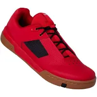Crankbrothers Chaussures de vélo unisexes Stamp Lace Pump for Peace Edition, Rouge Noir, 45