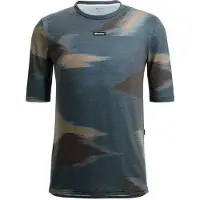 Santini Watt Indoor Tech Short Sleeve T-shirt Vert XL Homme