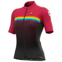 ALÉ Pr-s Bridge Short Sleeve Jersey Rouge S Femme