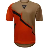 Dainese Aer Short Sleeve T-shirt Orange L Homme