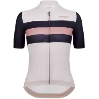 Santini Eslk Bengal Short Sleeve Jersey Noir 2XL Femme