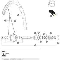 Mavic Jante Arrière Allroad Elite Ust