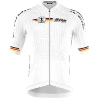 Bioracer German Icon Classic Matrix Short Sleeve Jersey Blanc XS Homme