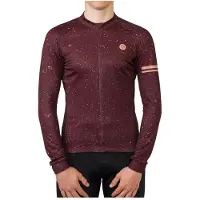 Agu Splatter Long Sleeve Jersey Rouge S Femme