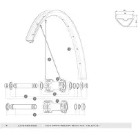 Mavic Jante Xa 19