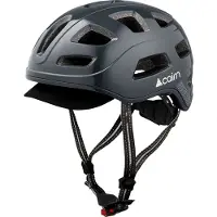 Cairn Quartz Led Usb Urban Helmet Noir L