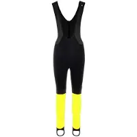 Bioracer Vesper Tempest Padded Bib Tights Jaune M Femme