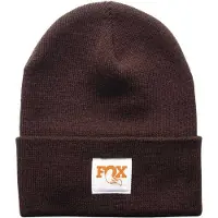 FOX Logo Foldover Beanie Noir Homme