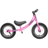 Lupo Wolfy Xt Balance Bike Rose Garçon
