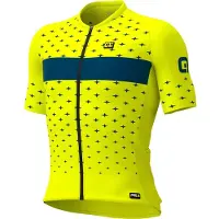 ALÉ Prr Stars Short Sleeve Jersey Jaune M Homme
