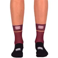 Sportful Light Socks Noir,Violet EU 35-38 Femme