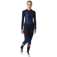 CafÉ Du Cycliste Adrienne Bib Shorts Bleu M Femme