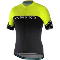 Bicycle Line Aero S2 Short Sleeve Jersey Jaune M Homme