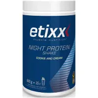 Etixx Night Protein Shake Cookie and Cream 600 g Poudre