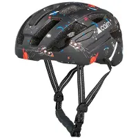 Cairn PRISM J II matt noir XS casque vélo enfants