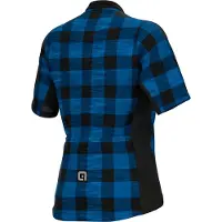ALÉ Scottish Short Sleeve Jersey Bleu S Femme