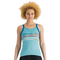Sportful Velodrome Sleeveless Jersey Bleu XS Femme