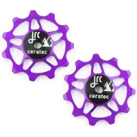 JRC Components Shimano Dura Ace 12s Jockey Wheel Set Violet 11t