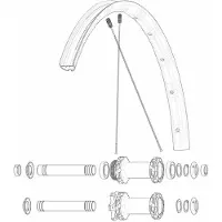 Mavic Crossmax Sls 29´´ Spokes Argenté 29´´