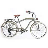 QÜer Mallorca 26´´ Cruiser Bike Argenté