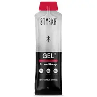 Styrkr Boîte De Gels énergétiques Gel50 Dual-carb Agrumes Fruits 50g 12 Unités
