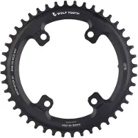 Wolf Tooth Grx Drop St Chainring Argenté 36t