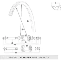 Mavic Jante Xa Light 19