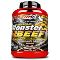 Amix Monster Beef Protein Drink Powder Strawberry&banana 2.2kg Clair