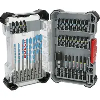 Bosch PRO Impact Schrauberbits und Multi Construction Bohrer Mixed Set (Cruciforme Phillips PH, Cruciforme Pozidriv PZ, Torx TX)