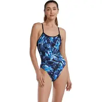 Tyr Crosscutfit Tieback - Durafast Elite - Reflecta Swimsuit Bleu 26 Femme
