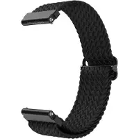 IMoshion Courroie tissée en nylon - Connecteur universel 22 mm - Noir
