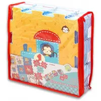 Tachan 19 Piece Eva Carpet Train Animals 88x88 Cm Multicolore 18-24 Months Enfants