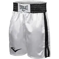 Everlast Boxing Trunks 23 In White/Black