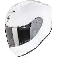 Scorpion Exo-JNR Air Solid casque enfants, blanc, Y/M (50/51)