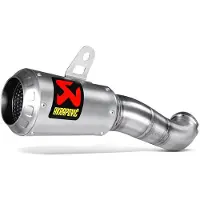Akrapovic Slip-on Line Yamaha Yzf-r3/yamaha Yzf-r25/mt-03/mt-25 S-y2so11-ahcss Not Homologated Slip On Muffler Argenté Not Homologated