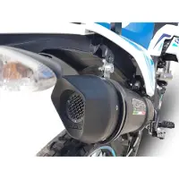 Gpr Exhaust Systems Furore Evo4 Nero Um Motorcycles Dsr Sm/ex 125 21-23 Ref:um.4.cat.fune Homologated Slip On Muffler Doré Homologated
