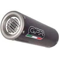 Gpr Exhaust Systems M3 Poppy Cf Moto 700 Cl-x Sport 22-24 Ref:e5.cf.16.m3.pp Stainless Steel Slip On Homologated Muffler Argenté Homologated