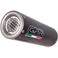 Gpr Exhaust Systems M3 Poppy Kawasaki Z 800 13-16 Ref:k.150.m3.pp Stainless Steel Slip On Homologated Muffler Argenté Homologated