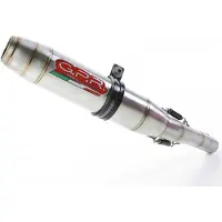 Gpr Exclusive Deeptone Inox Te 125 4t 10-13 Homologated Full Line System Argenté Homologated