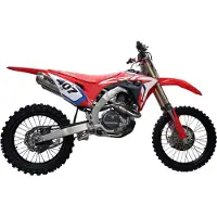Gpr Exhaust Systems Honda Crf 450 Rwe 2019 Not Homologated Full Line System Argenté Not Homologated